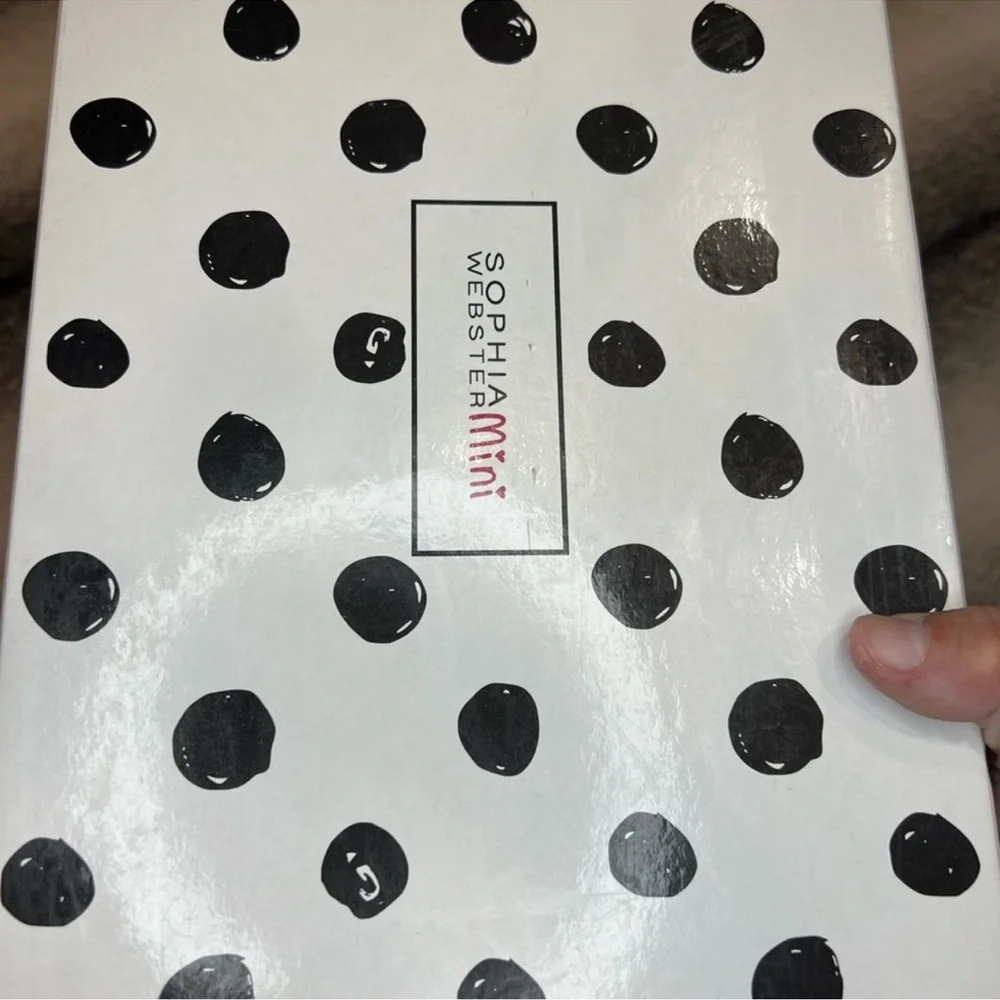 Sophia Webster Evangeline Butterfly Leather Flats Toddler Kids - Picture 10 of 10